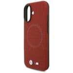 BMW M FW Metal Logo MagSafe Red Kryt iPhone 17
