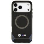 BMW M IML Metal Buttons & Logo MagSafe Black / Blue Kryt iPhone 17 Pro Max