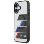 BMW M IML Metal Buttons Tricolor Lines MagSafe Anthracite Kryt iPhone 17
