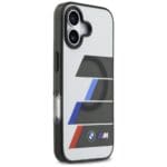 BMW M IML Metal Buttons Tricolor Lines MagSafe Anthracite Kryt iPhone 17