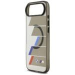 BMW M IML Metal Buttons Tricolor Lines MagSafe Anthracite Kryt iPhone 17 Air