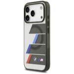 BMW M IML Metal Buttons Tricolor Lines MagSafe Anthracite Kryt iPhone 17 Pro
