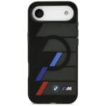 BMW M IML Metal Buttons Tricolor Lines MagSafe Black Kryt iPhone 17 Air