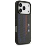 BMW M Kevlar Lines & Logo MagSafe Black Kryt iPhone 17 Pro