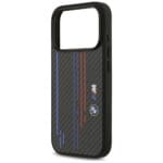 BMW M Kevlar Lines & Logo MagSafe Black Kryt iPhone 17 Pro