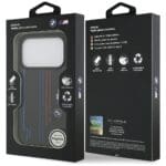 BMW M Kevlar Lines & Logo MagSafe Black Kryt iPhone 17 Pro
