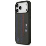 BMW M Kevlar Lines & Logo MagSafe Black Kryt iPhone 17 Pro Max