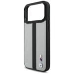 BMW M Perforated Stripe Logo MagSafe Gray Kryt iPhone 17 Pro Max