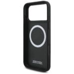 BMW M Perforated Stripe Logo MagSafe Gray Kryt iPhone 17 Pro Max