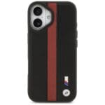 BMW M Perforated Stripe Logo MagSafe Red Kryt iPhone 17