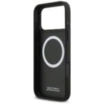 BMW M Quilted Logo MagSafe Anthracite Kryt iPhone 17 Pro Max