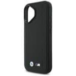 BMW M Quilted Logo MagSafe Black Kryt iPhone 17