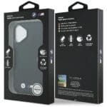 BMW M Quilted Logo MagSafe Black Kryt iPhone 17