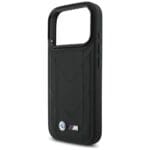 BMW M Quilted Logo MagSafe Black Kryt iPhone 17 Pro
