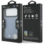 BMW M Quilted Logo MagSafe Blue Kryt iPhone 17 Pro Max