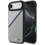BMW M Tricolor Metal Logo MagSafe Gray Kryt iPhone 17 Air