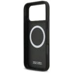 BMW M Tricolor Metal Logo MagSafe Gray Kryt iPhone 17 Pro Max