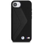 BMW Oversized Stripes MagSafe Black Kryt iPhone 16e