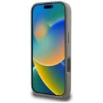 DKNY Checkered Pattern MagSafe Beige Kryt iPhone 16 Pro