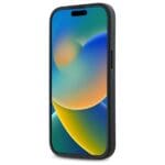 DKNY DKHCP14SPQDSLK Black Quilted Stack Logo Kryt iPhone 14