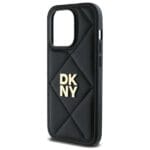 DKNY DKHCP14XPQDSLK Black Quilted Stack Logo Kryt iPhone 14 Pro Max