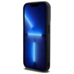 DKNY DKHCP15LPQDSLK Black Quilted Stack Logo Kryt iPhone 15 Pro