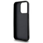 DKNY DKHCP15XPQDSLK Black Quilted Stack Logo Kryt iPhone 15 Pro Max