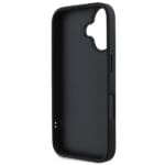 DKNY DKHCP16SPQDSLK Black Quilted Stack Logo Kryt iPhone 16