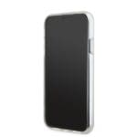 DKNY DKHMN61HCPTSE Beige Hardcase IML Checkered Mono Pattern & Printed Strip Kryt iPhone 11/XR