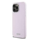 DKNY DKHMP14XSMCHLP Pink Hardcase Liquid Silicone Small Metal Logo MagSafe Kryt iPhone 14 Pro Max