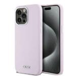 DKNY DKHMP14XSMCHLP Pink Hardcase Liquid Silicone Small Metal Logo MagSafe Kryt iPhone 14 Pro Max