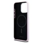 DKNY DKHMP14XSMCHLP Pink Hardcase Liquid Silicone Small Metal Logo MagSafe Kryt iPhone 14 Pro Max
