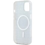 DKNY DKHMP15MHRHSEK Black Hardcase IML Mono & Stripe MagSafe Kryt iPhone 14 Plus/15 Plus