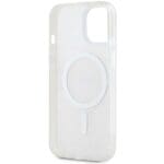 DKNY DKHMP15MHRHSEP Pink Hardcase IML Mono & Stripe MagSafe Kryt iPhone 14 Plus/15 Plus