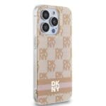 DKNY DKHMP15XHCPTSP Pink Hardcase IML Checkered Mono Pattern & Printed St Kryt iPhone 15 Pro Max