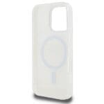 DKNY DKHMP16LHRHSEP Pink Hardcase Repeat texture patern & Stripe MagSafe Kryt iPhone 16 Pro