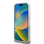 DKNY DKHMP16XHRHSEP Pink Hardcase Repeat Texture Pattern With Stripe Kryt iPhone 16 Pro Max