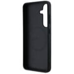 DKNY Leather Checkered Pattern MagSafe taupe Kryt Samsung Galaxy S25