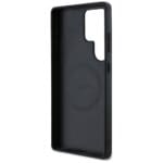 DKNY Leather Checkered Pattern MagSafe taupe Kryt Samsung Galaxy S25 Ultra