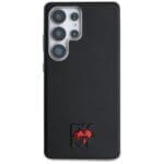 DKNY Leather Heart of NY Black Kryt Samsung Galaxy S25 Ultra
