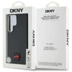 DKNY Leather Heart of NY Black Kryt Samsung Galaxy S25 Ultra