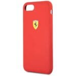Ferrari Hardcase FESSIHCI8RE Red Silicone Kryt iPhone 7/8/SE 2020/SE 2022