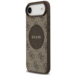 Guess 4G Circle Classic Logo MagSafe Brown Kryt iPhone 17 Air