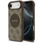 Guess 4G Circle Classic Logo MagSafe Brown Kryt iPhone 17 Air