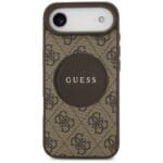 Guess 4G Circle Classic Logo MagSafe Brown Kryt iPhone 17 Air
