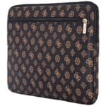 Guess Bag Sleeve 14" Peony Pocket Triangle Black