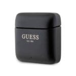 Guess Bluetooth Headphones GUTWSSU20ALEGK TWS + Docking Station Black Printed Logo
