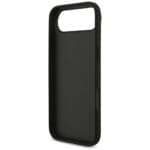 Guess Grained Big 4G & Classic Logo Black Kryt iPhone 17 Air