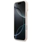 Guess Grained Big 4G & Stand Camera Pink Kryt iPhone 17 Pro Max