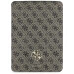 Guess GUFC11PM24PS4SGW iPad Pro 11" 2024 Brown Magnetic 4G Big Logo